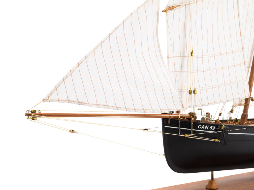 Maquette de la Bisquine La Cancalaise Bateau en Bois Déjà Monté