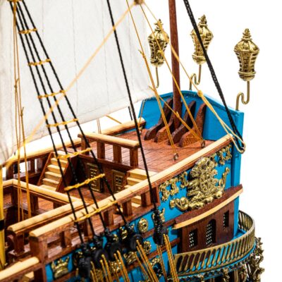Maquette de Bateau du San Felipe - Déjà Montée - Maquette en Bois - Mistral Maquettes