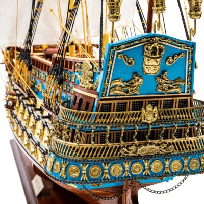 Maquette de Bateau du San Felipe - Déjà Montée - Maquette en Bois - Mistral Maquettes