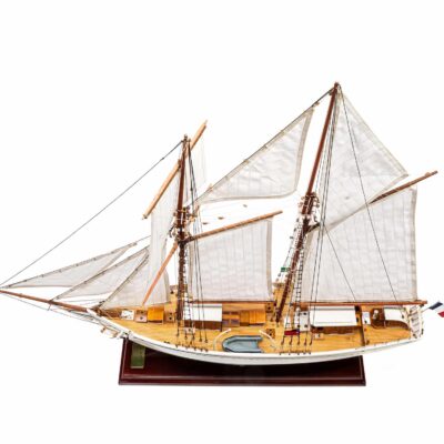 Maquette de La Belle Poule 1932 - Bateau En bois, Déjà Montée - Qualité Exceptionnelle - Navire-école de la Marine Nationale - Mistral Maquettes