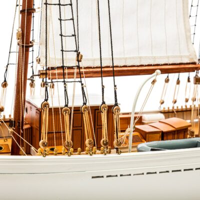 Maquette de La Belle Poule 1932 - Bateau En bois, Déjà Montée - Qualité Exceptionnelle - Navire-école de la Marine Nationale - Mistral Maquettes