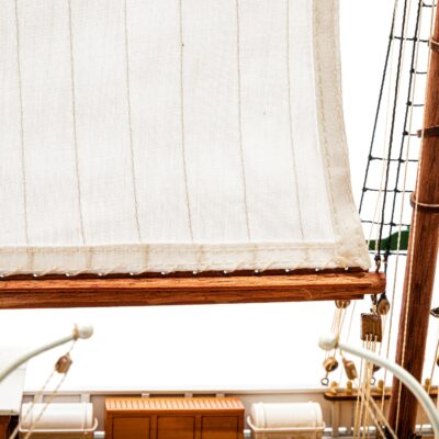 Maquette de La Belle Poule 1932 - Bateau En bois, Déjà Montée - Qualité Exceptionnelle - Navire-école de la Marine Nationale - Mistral Maquettes