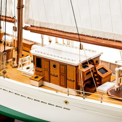 Maquette de La Belle Poule 1932 - Bateau En bois, Déjà Montée - Qualité Exceptionnelle - Navire-école de la Marine Nationale - Mistral Maquettes