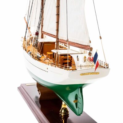 Maquette de La Belle Poule 1932 - Bateau En bois, Déjà Montée - Qualité Exceptionnelle - Navire-école de la Marine Nationale - Mistral Maquettes