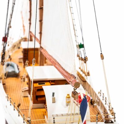 Maquette de La Belle Poule 1932 - Bateau En bois, Déjà Montée - Qualité Exceptionnelle - Navire-école de la Marine Nationale - Mistral Maquettes