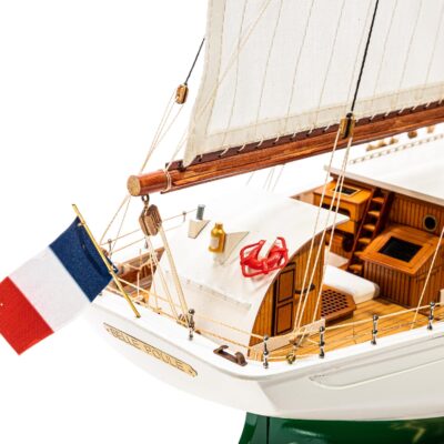 Maquette de La Belle Poule 1932 - Bateau En bois, Déjà Montée - Qualité Exceptionnelle - Navire-école de la Marine Nationale - Mistral Maquettes