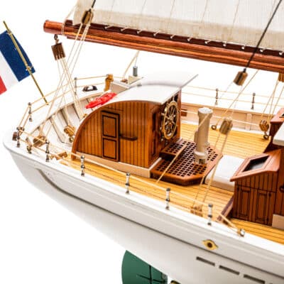 Maquette de La Belle Poule 1932 - Bateau En bois, Déjà Montée - Qualité Exceptionnelle - Navire-école de la Marine Nationale - Mistral Maquettes