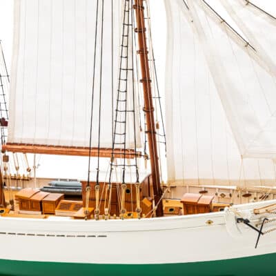 Maquette de La Belle Poule 1932 - Bateau En bois, Déjà Montée - Qualité Exceptionnelle - Navire-école de la Marine Nationale - Mistral Maquettes