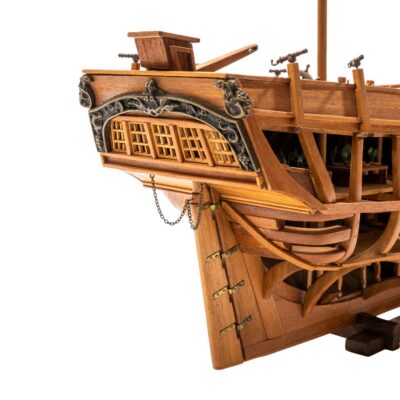 Maquette de Bateau Le Bounty - Déjà Montée - Coupe Longitudinale - Mistral Maquettes