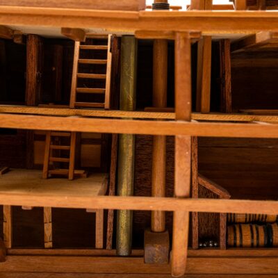 Maquette de Bateau Le Bounty - Déjà Montée - Coupe Longitudinale - Mistral Maquettes