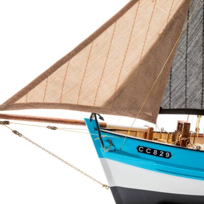 Maquette de Bateau de la Marie Jeanne - Déjà Montée - 40 cm - Mistral Maquettes