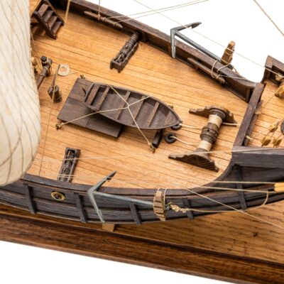Maquette de Bateau de La Pinta - Maquette de la Nina - Maquette de la Santa Maria - Déjà Montée - Maquette Caravelle Christophe Colomb - Mistral Maquettes