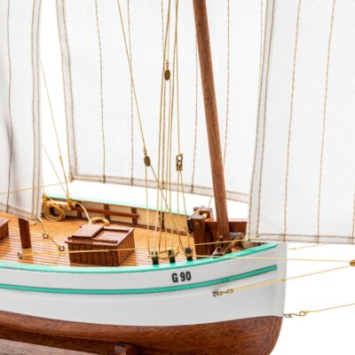 Maquette de Bateau de la Bisquine Granvillaise- Déjà Montée - 35 cm - Mistral Maquettes