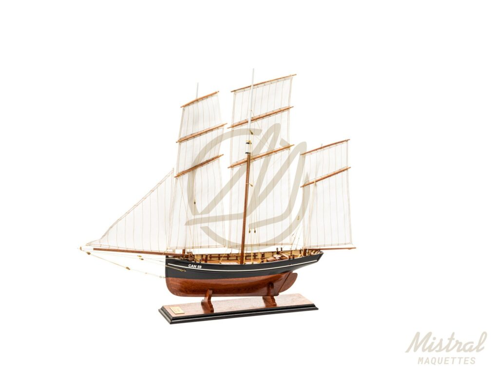 Maquette de Bisquine Cancalaise - Déjà Montée - Mistral Maquettes