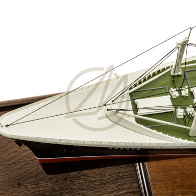 Maquette du France - Célèbre Paquebot Français - Maquette de Bateau en Série Limitée - Mistral Maquettes