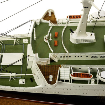 Maquette du France - Célèbre Paquebot Français - Maquette de Bateau en Série Limitée - Mistral Maquettes