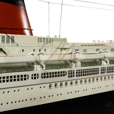 Maquette du France - Célèbre Paquebot Français - Maquette de Bateau en Série Limitée - Mistral Maquettes