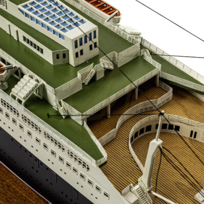 Maquette du France - Célèbre Paquebot Français - Maquette de Bateau en Série Limitée - Mistral Maquettes