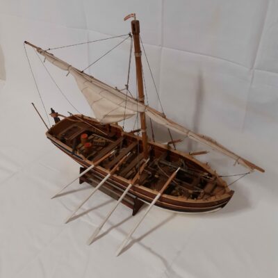 Maquette de la Chaloupe Armée - Déjà Montée - Maquette en Bois - Mistral Maquettes