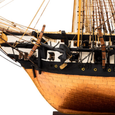 Maquette de La Belle Poule · Frégate de 60 Canons · Maquette d'Antiquité entièrement restaurée. - Mistral Maquettes