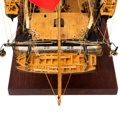 Maquette de La Belle Poule · Frégate de 60 Canons · Maquette d'Antiquité entièrement restaurée. - Mistral Maquettes