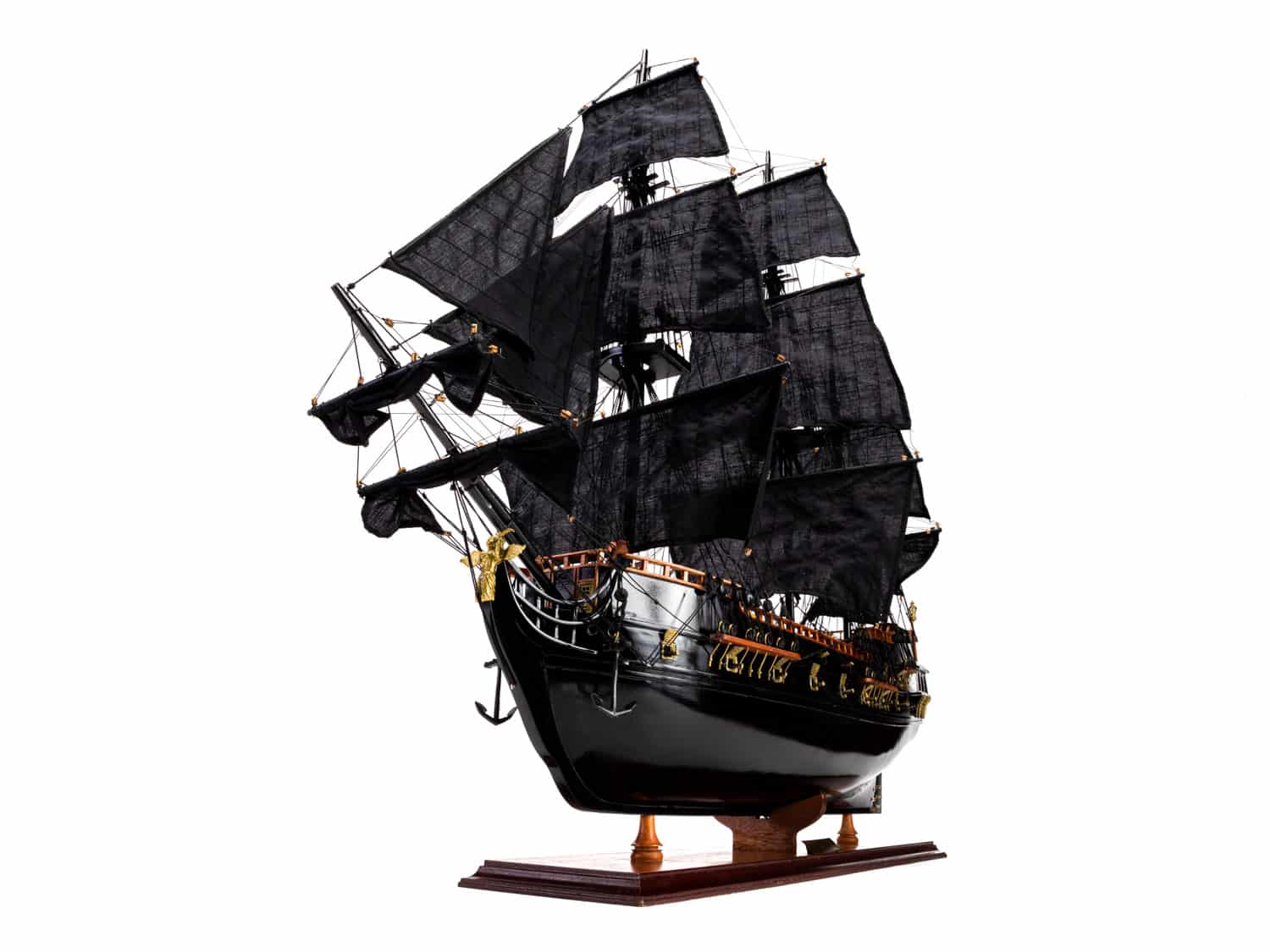 Le Pirate des CARAIBES Longueur Maquette de Bateau en Bois 67 cm