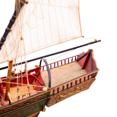 Maquette du Chébec Méditerranéen · Exemplaire Unique d'Antiquité