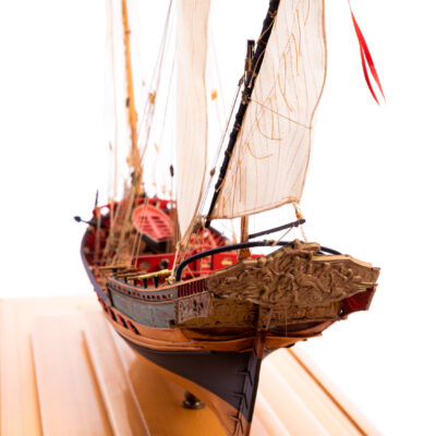 Maquette du Chébec Méditerranéen · Exemplaire Unique d'Antiquité
