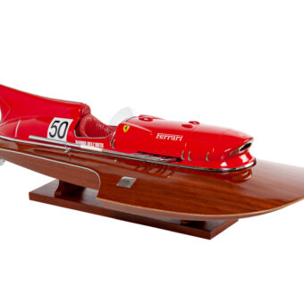 Maquette d'exposition entièrement montée - Mistral Maquettes - Arno XI - 79 cm - vue latérale tribord