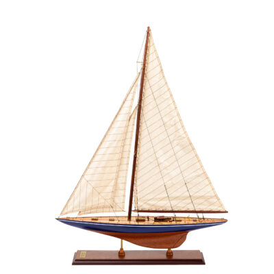Maquette de l'Endeavour · Classe J · Bateau en Bois Déjà Monté · Haut de Gamme · Maquette d'exposition