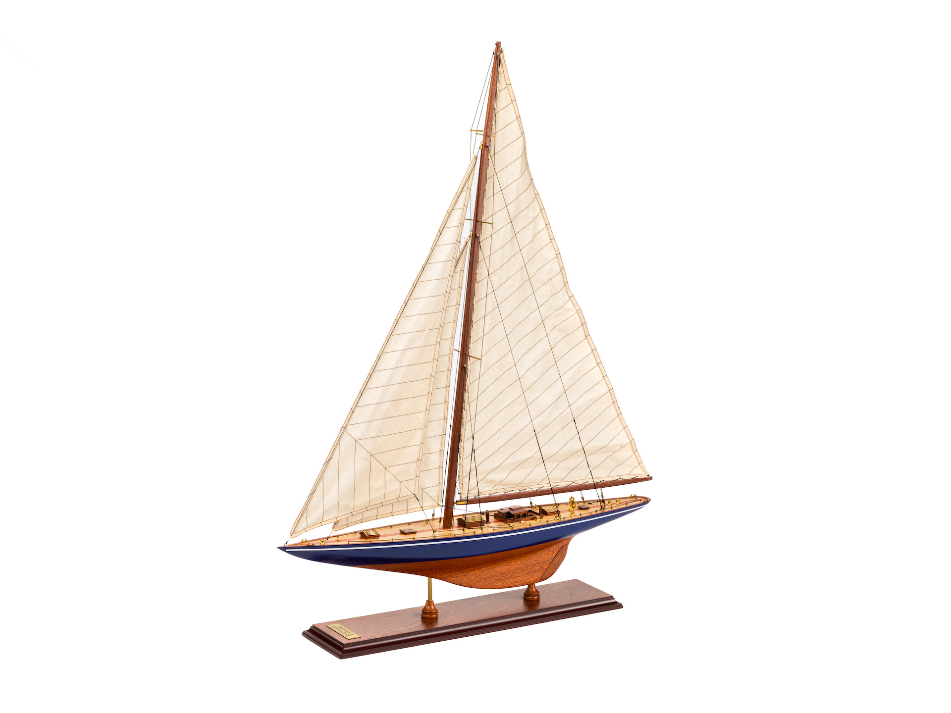 Maquette de bateau en bois : Endeavour