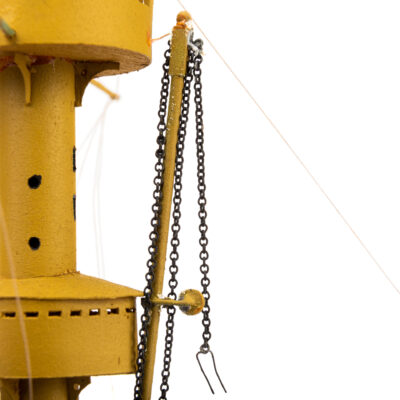 Maquette du Cuirassé Hoche · Exemplaire unique d'Antiquité - Mistral Maquettes