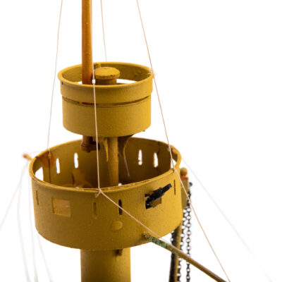 Maquette du Cuirassé Hoche · Exemplaire unique d'Antiquité - Mistral Maquettes