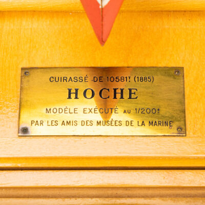 Maquette du Cuirassé Hoche · Exemplaire unique d'Antiquité - Mistral Maquettes