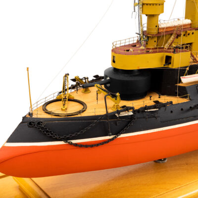 Maquette du Cuirassé Hoche · Exemplaire unique d'Antiquité - Mistral Maquettes