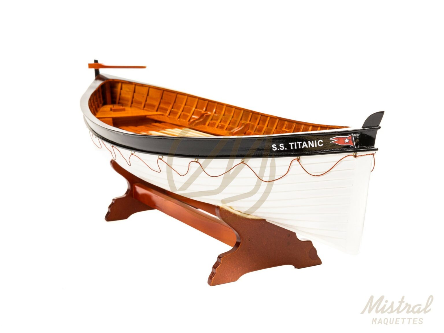 Billing Boats Canot De Sauvetage 25 X 65 Mm – Pièce Détachée Officielle Pour Maquettes De Bateaux