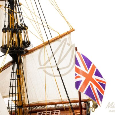 Maquette du Victory - Bateau à 3 Mats - Déjà Montée