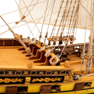 Maquette De Bateau Du Chebec Misticque - Déjà Montée - Pièce Unique - Mistral Maquettes De Bateau Du Chebec Latin - Déjà Montée - Pièce Unique - Mistral Maquettes