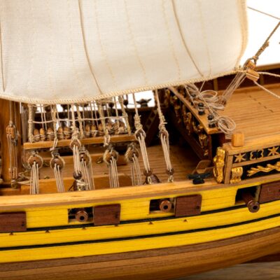 Maquette De Bateau Du Chebec Misticque - Déjà Montée - Pièce Unique - Mistral Maquettes De Bateau Du Chebec Latin - Déjà Montée - Pièce Unique - Mistral Maquettes