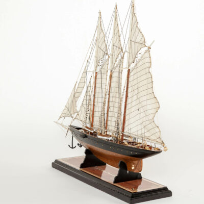 Maquette d'exposition entièrement montée – Mistral Maquettes - Atlantic - 78 cm - Vue globale babord arrière
