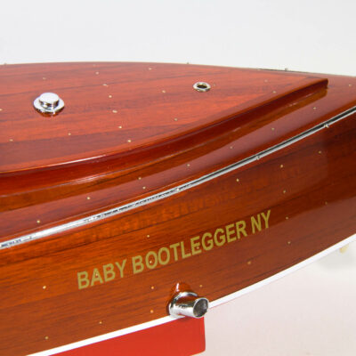 Maquette d'exposition entièrement montée – Mistral Maquettes - Babybootlager - 70 cm - Vue babord arrière