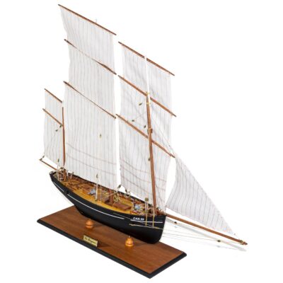 Maquette de la Bisquine · La Cancalaise · Bateau en Bois Déjà Monté · Haut de Gamme · Mistral Maquettes