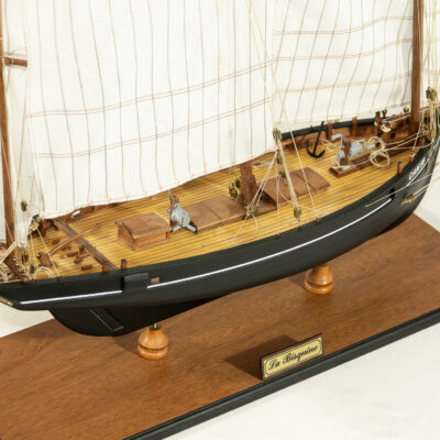 Maquette de la Bisquine · La Cancalaise · Bateau en Bois Déjà Monté · Haut de Gamme · Mistral Maquettes