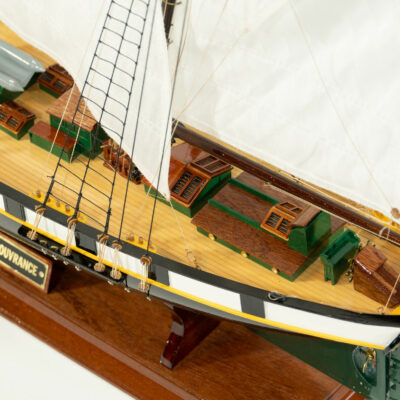 Maquette d'exposition entièrement montée –Mistral Maquettes - La Recouvrance - 80 cm - vue pont arrière