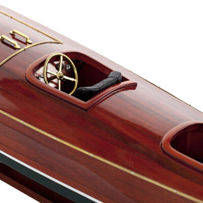 Maquette d'exposition entièrement montée - Mistral Maquettes - Zipper - 77 cm - vue centrale bâbord