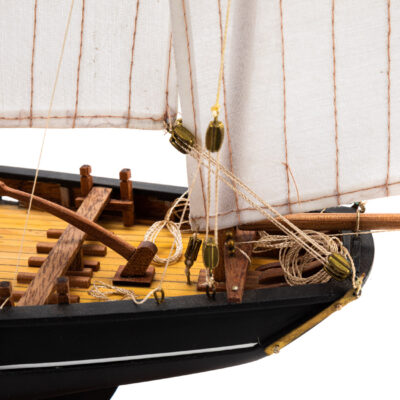 Maquette de la Bisquine · La Cancalaise · Bateau en Bois Déjà Monté · Haut de Gamme · Mistral Maquettes