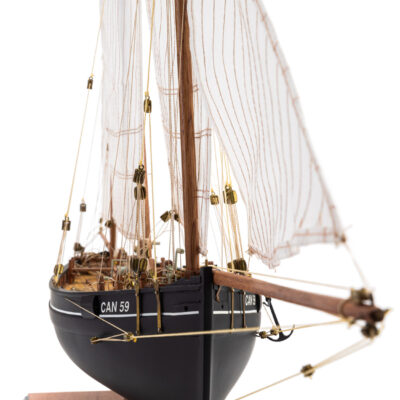 Maquette de la Bisquine · La Cancalaise · Bateau en Bois Déjà Monté · Haut de Gamme · Mistral Maquettes