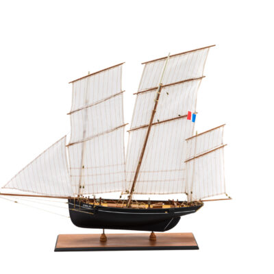 Maquette de la Bisquine · La Cancalaise · Bateau en Bois Déjà Monté · Haut de Gamme · Mistral Maquettes