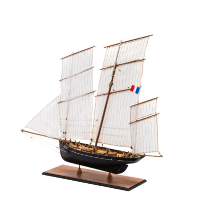 Maquette de la Bisquine · La Cancalaise · Bateau en Bois Déjà Monté · Haut de Gamme · Mistral Maquettes