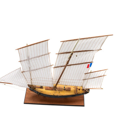 Maquette de la Bisquine · La Cancalaise · Bateau en Bois Déjà Monté · Haut de Gamme · Mistral Maquettes